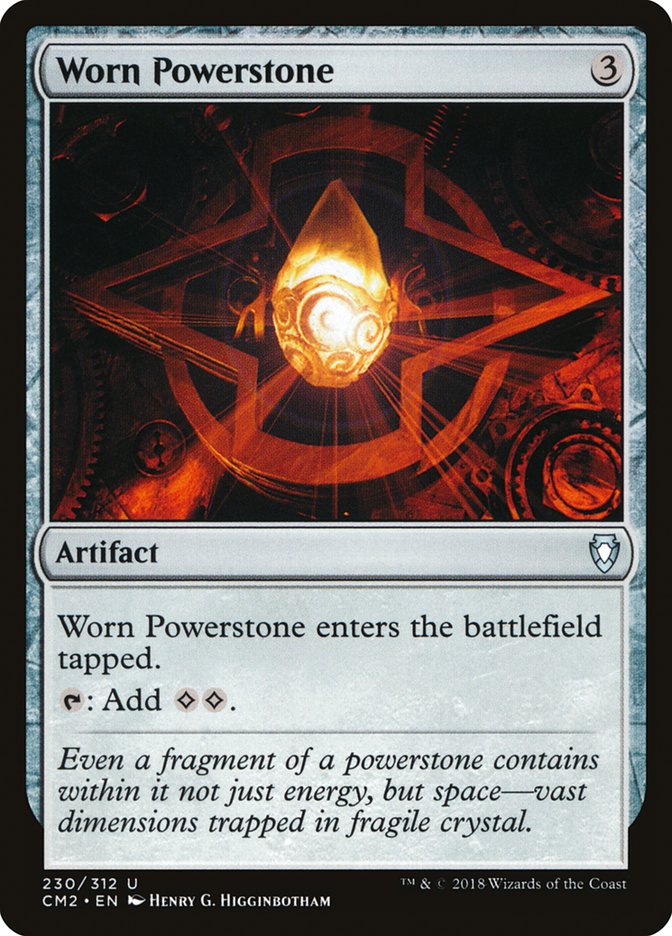 Worn Powerstone (230) [Commander Anthology Volume II] | Odin's Place