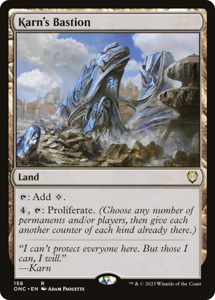 Karn's Bastion [Phyrexia: All Will Be One Commander] | Odin's Place