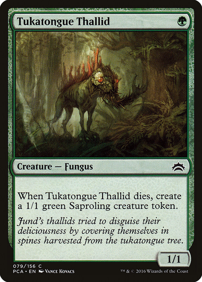 Tukatongue Thallid (79) [Planechase Anthology] | Odin's Place