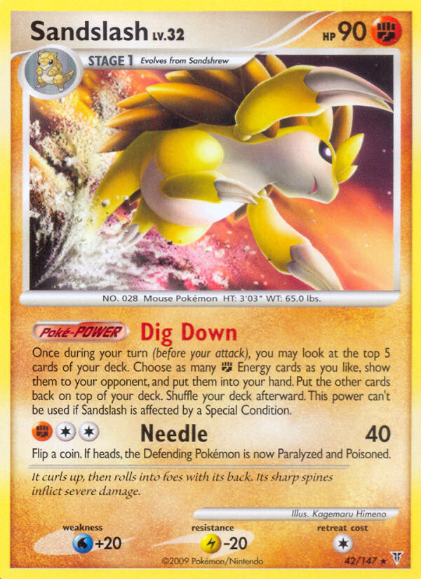 Sandslash (42/147) [Platinum: Supreme Victors] | Odin's Place