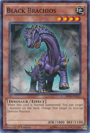 Black Brachios [BP03-EN112] Shatterfoil Rare | Odin's Place