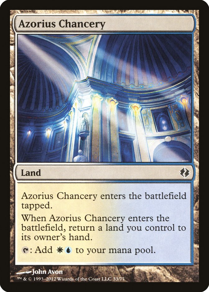 Azorius Chancery (33) [Duel Decks: Venser vs. Koth] | Odin's Place