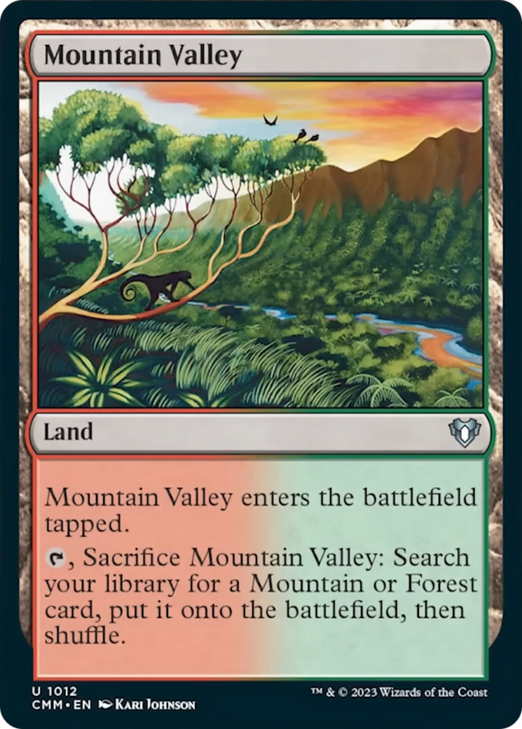 Mountain Valley [Commander Masters] | Odin's Place