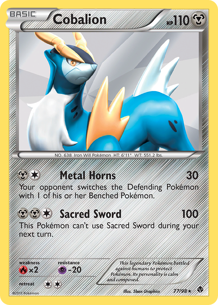 Cobalion (77/98) [Black & White: Emerging Powers] | Odin's Place