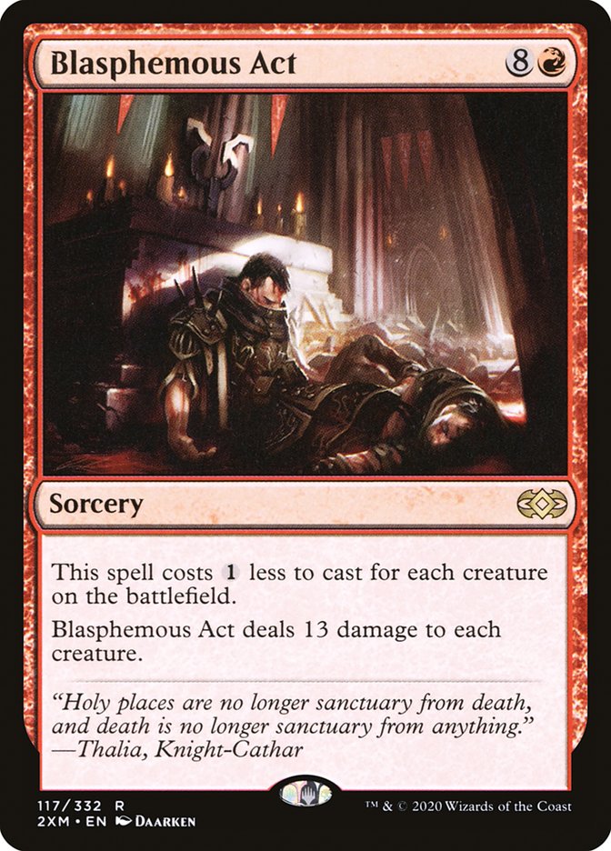 Blasphemous Act [Double Masters] | Odin's Place