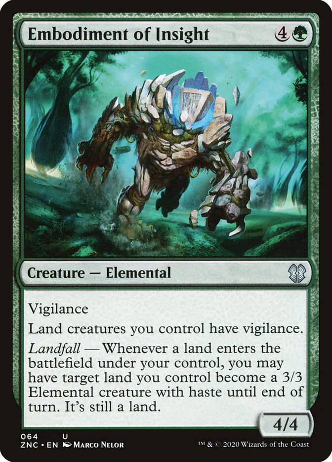 Embodiment of Insight [Zendikar Rising Commander] | Odin's Place