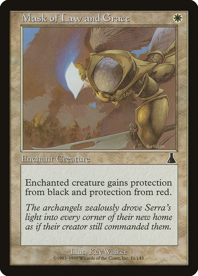 Mask of Law and Grace (11) [Urza's Destiny] | Odin's Place
