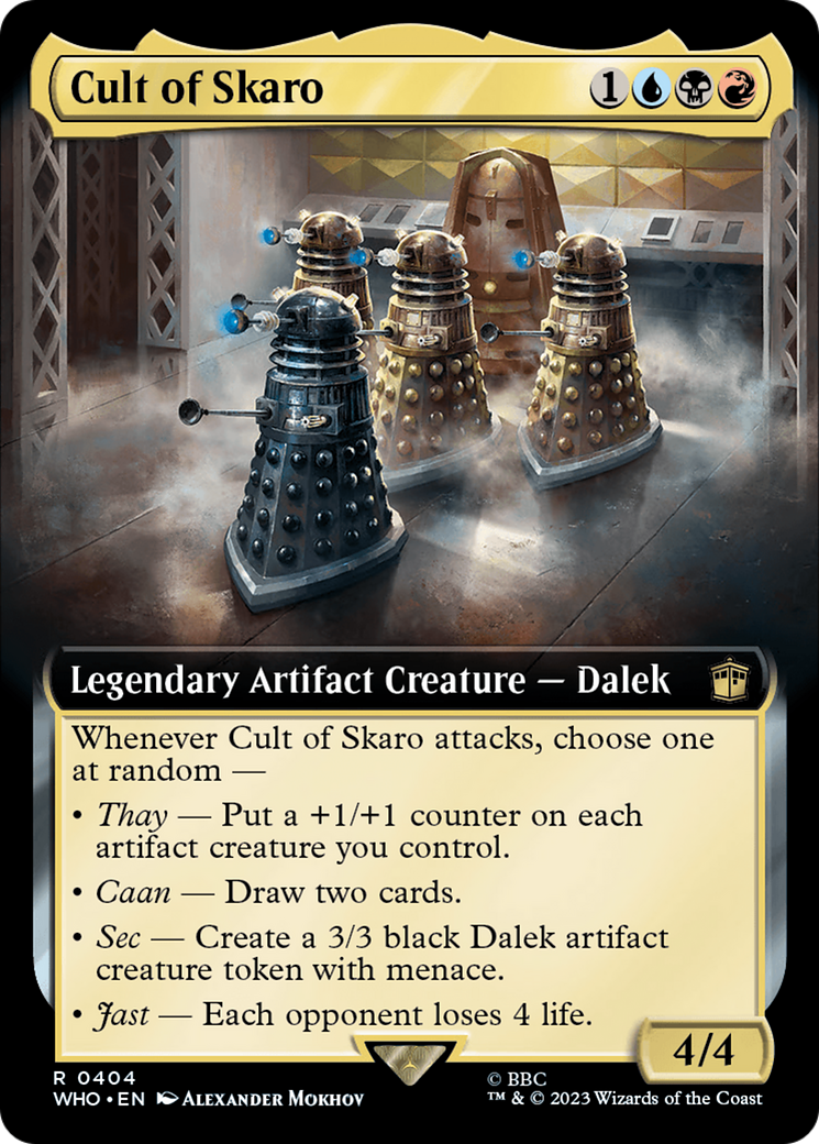 Cult of Skaro (Extended Art) [Doctor Who] | Odin's Place