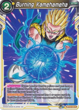 Burning Kamehameha (BT10-122) [Rise of the Unison Warrior 2nd Edition] | Odin's Place