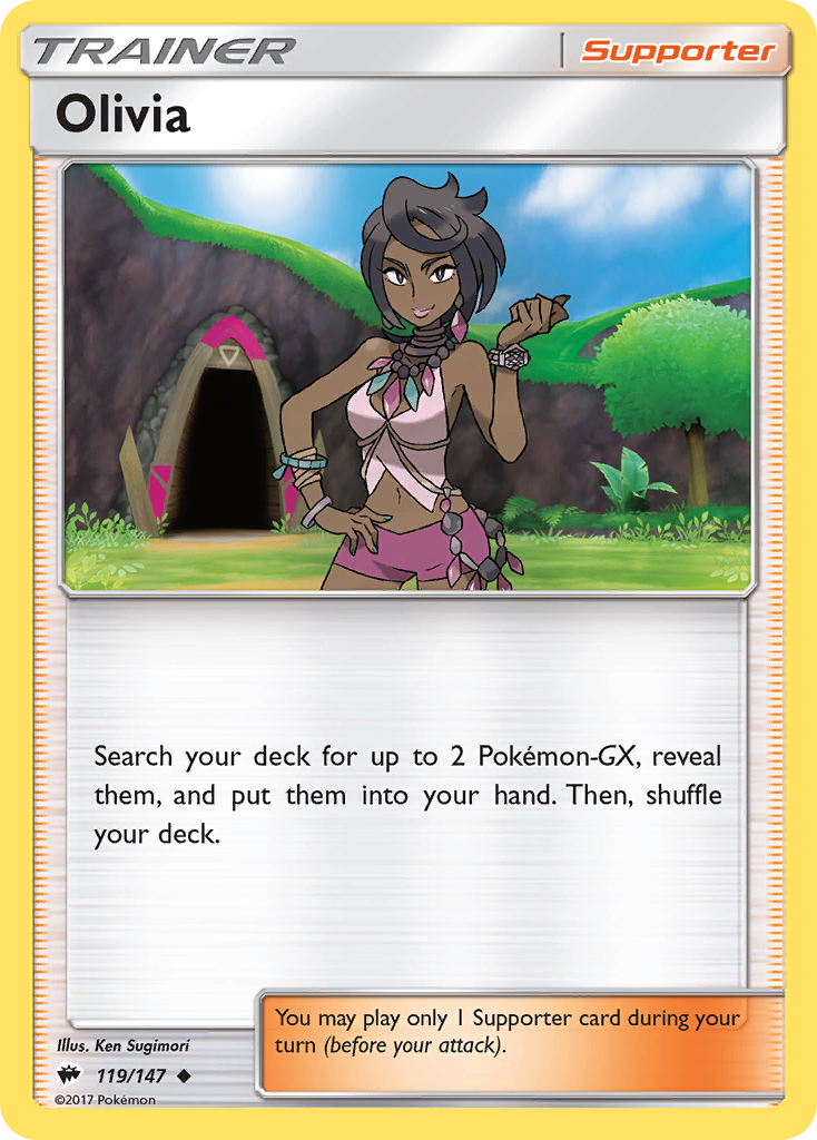 Olivia (119/147) [Sun & Moon: Burning Shadows] | Odin's Place