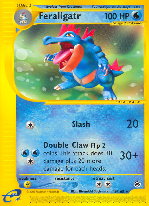 Feraligatr (46/165) [Expedition: Base Set] | Odin's Place