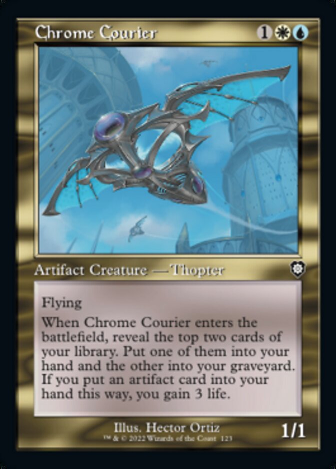 Chrome Courier (Retro) [The Brothers' War Commander] | Odin's Place