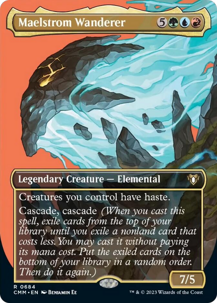 Maelstrom Wanderer (Borderless Profile) [Commander Masters] | Odin's Place