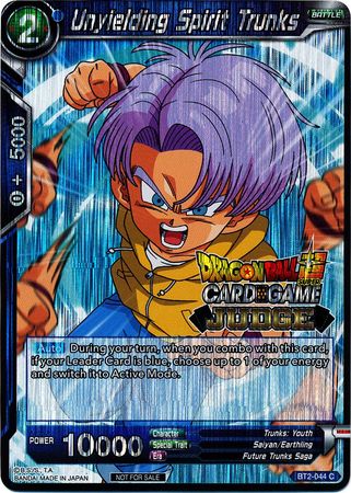 Unyielding Spirit Trunks (BT2-044) [Judge Promotion Cards] | Odin's Place