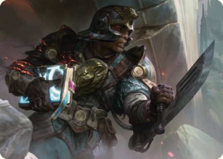 Retrieval Agent Art Card [The Brothers' War Art Series] | Odin's Place