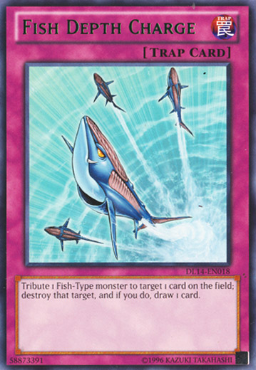 Fish Depth Charge (Green) [DL14-EN018] Rare | Odin's Place
