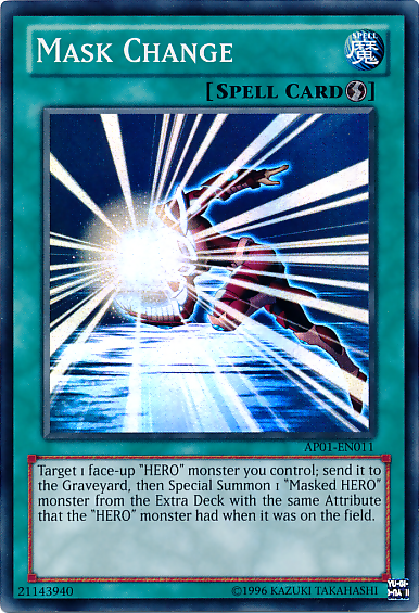 Mask Change [AP01-EN011] Super Rare | Odin's Place