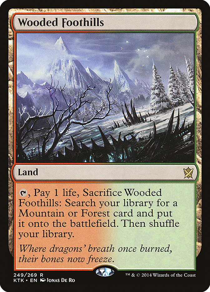 Wooded Foothills (249) [Khans of Tarkir] | Odin's Place