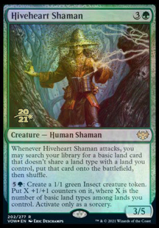Hiveheart Shaman [Innistrad: Crimson Vow Prerelease Promos] | Odin's Place