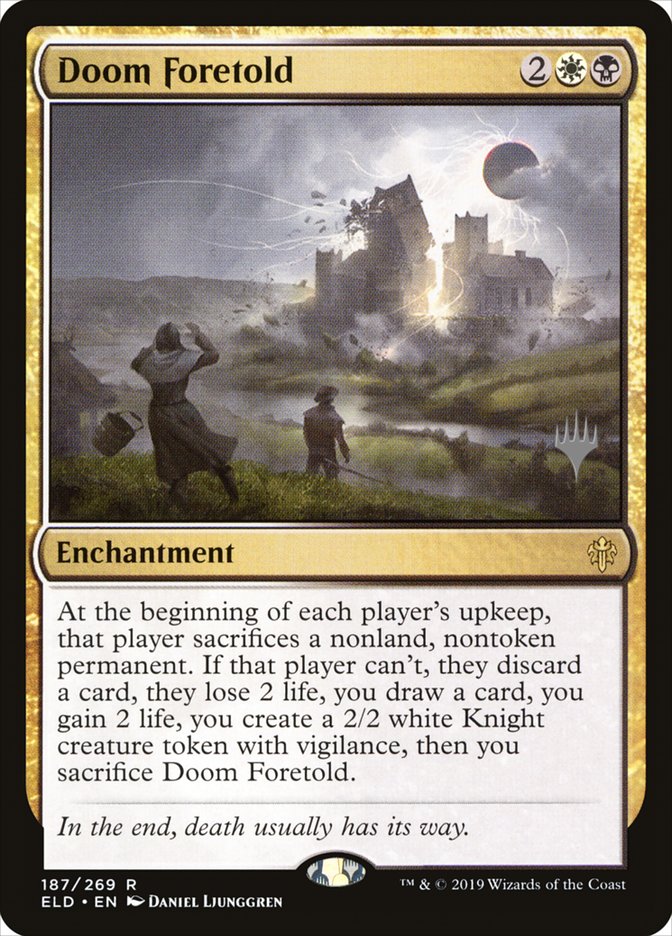Doom Foretold (Promo Pack) [Throne of Eldraine Promos] | Odin's Place