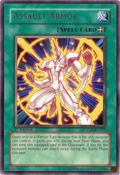 Assault Armor [CRMS-EN092] Rare | Odin's Place
