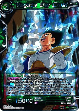 Vegeta the Cruel (BT7-058) [Assault of the Saiyans] | Odin's Place