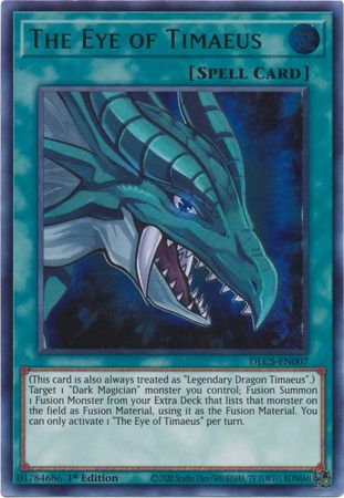 The Eye of Timaeus (Green) [DLCS-EN007] Ultra Rare | Odin's Place