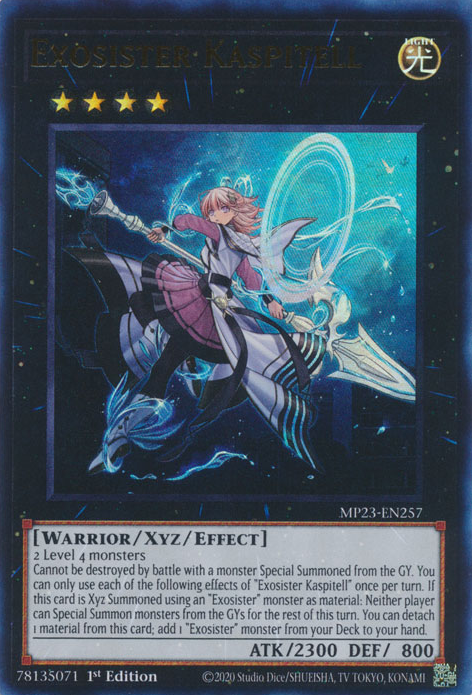 Exosister Kaspitell [MP23-EN257] Ultra Rare | Odin's Place