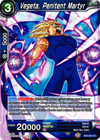 Vegeta, Penitent Martyr (BT6-033) [Destroyer Kings] | Odin's Place