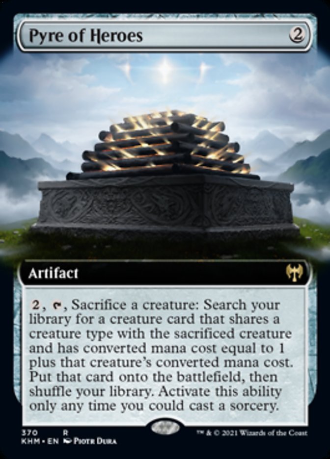 Pyre of Heroes (Extended Art) [Kaldheim] | Odin's Place