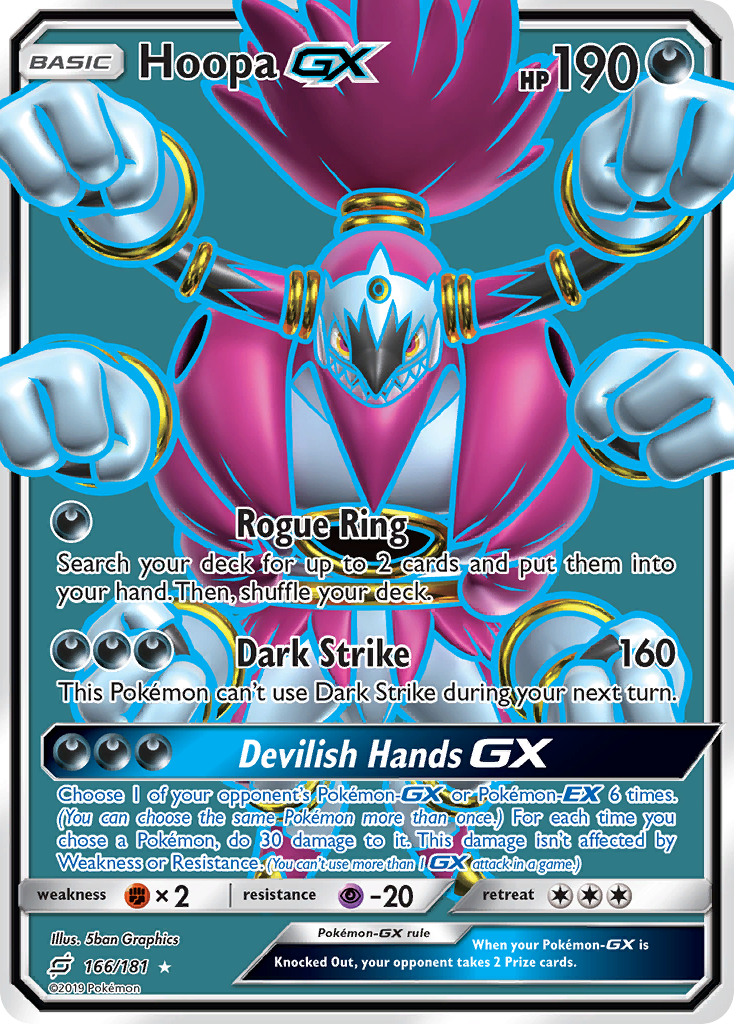 Hoopa GX (166/181) [Sun & Moon: Team Up] | Odin's Place