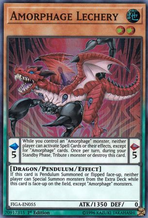 Amorphage Lechery [FIGA-EN055] Super Rare | Odin's Place