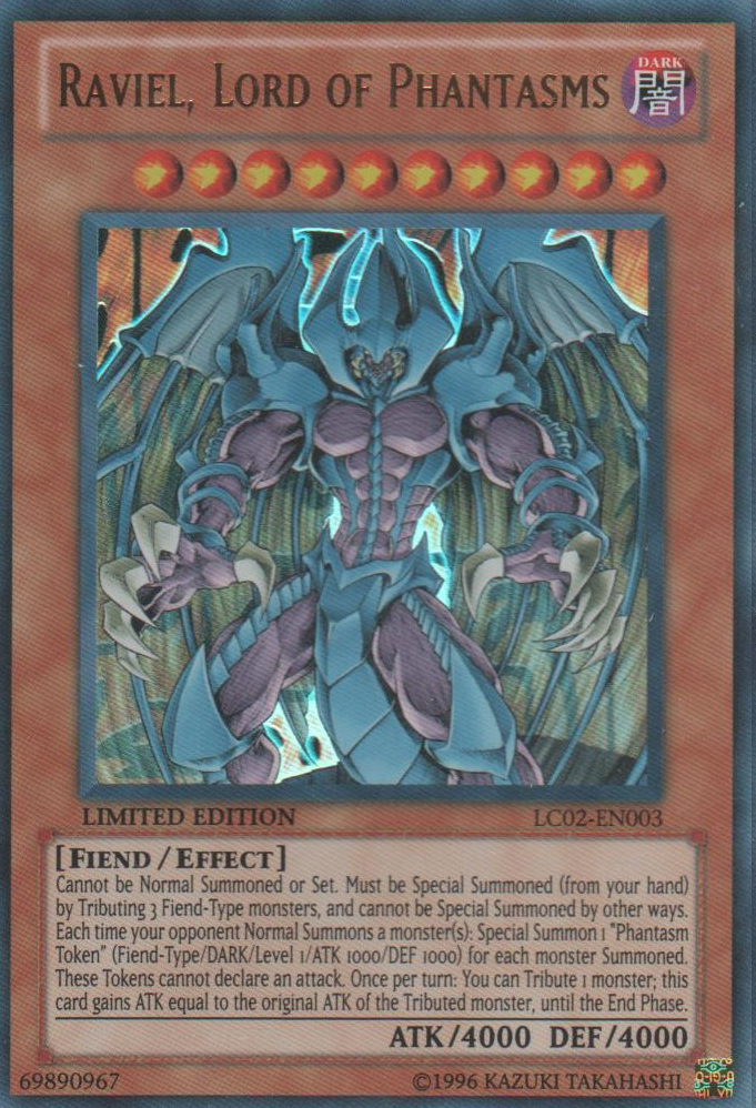 Raviel, Lord of Phantasms [LC02-EN003] Ultra Rare | Odin's Place