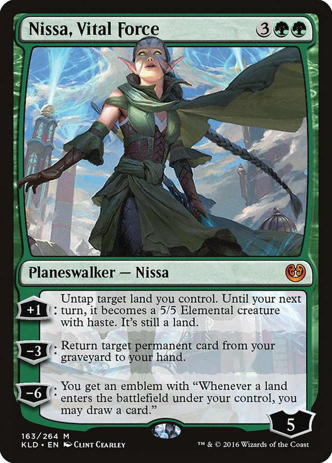 Nissa, Vital Force (163) [Kaladesh] | Odin's Place