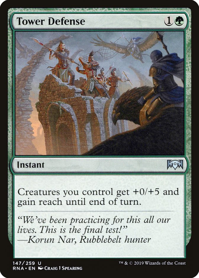 Tower Defense (147) [Ravnica Allegiance] | Odin's Place