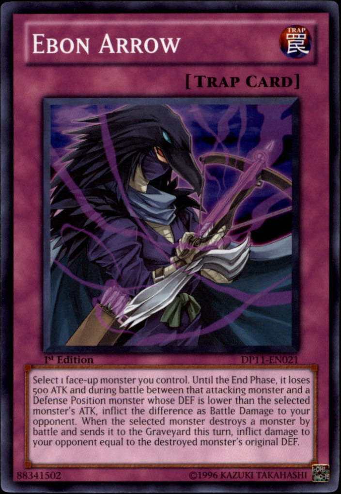 Ebon Arrow [DP11-EN021] Common | Odin's Place