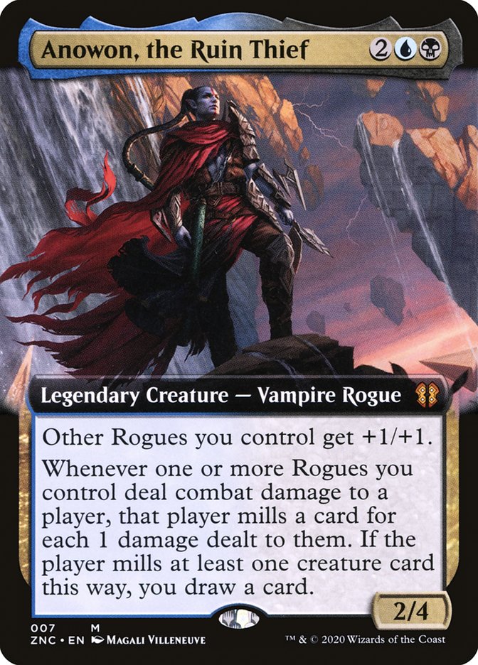 Anowon, the Ruin Thief (Extended Art) [Zendikar Rising Commander] | Odin's Place
