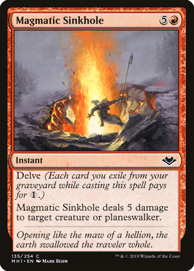 Magmatic Sinkhole (135) [Modern Horizons] | Odin's Place