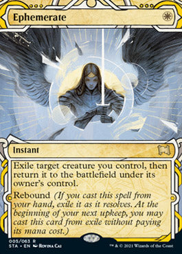 Ephemerate (Foil Etched) [Strixhaven: School of Mages Mystical Archive] | Odin's Place