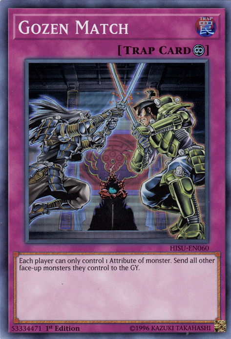 Gozen Match [HISU-EN060] Super Rare | Odin's Place