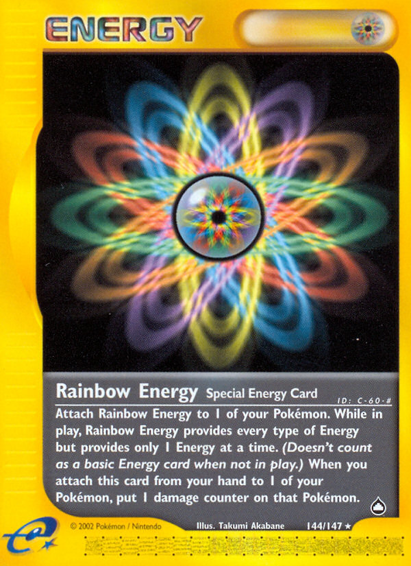 Rainbow Energy (144/147) [Aquapolis] | Odin's Place