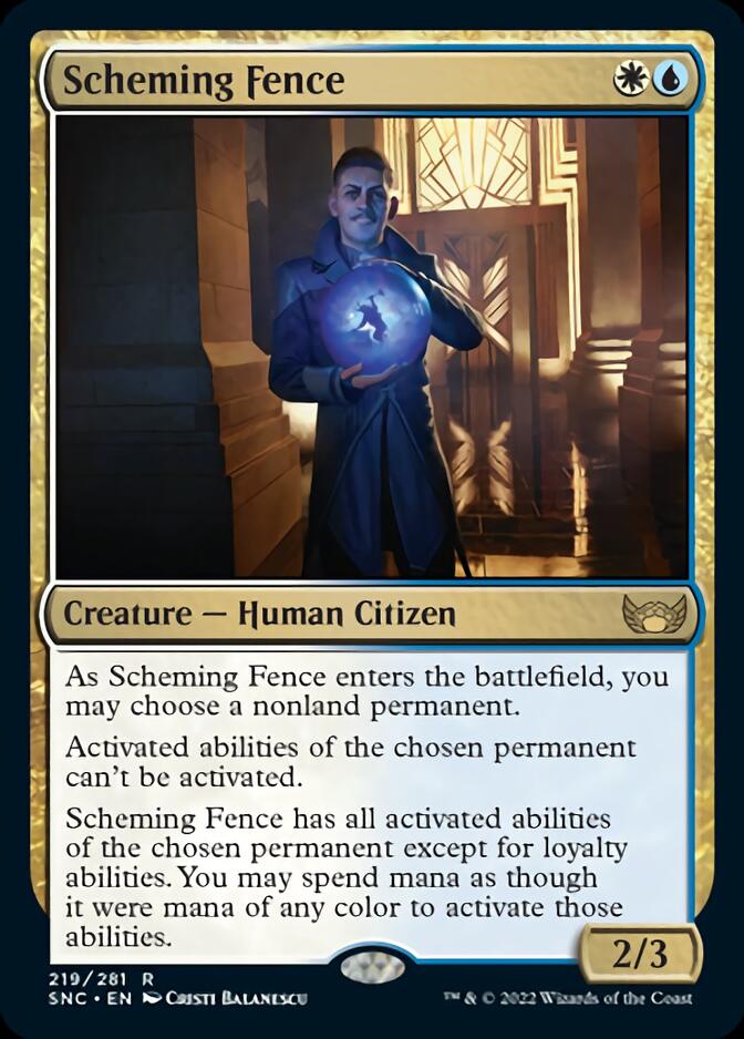 Scheming Fence [Streets of New Capenna] | Odin's Place