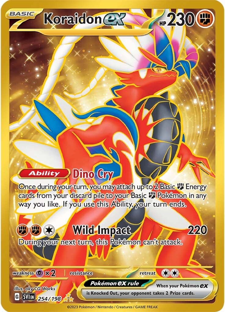 Koraidon ex (254/198) [Scarlet & Violet: Base Set] | Odin's Place