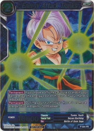 Energy Attack Trunks (P-004) [Promotion Cards] | Odin's Place