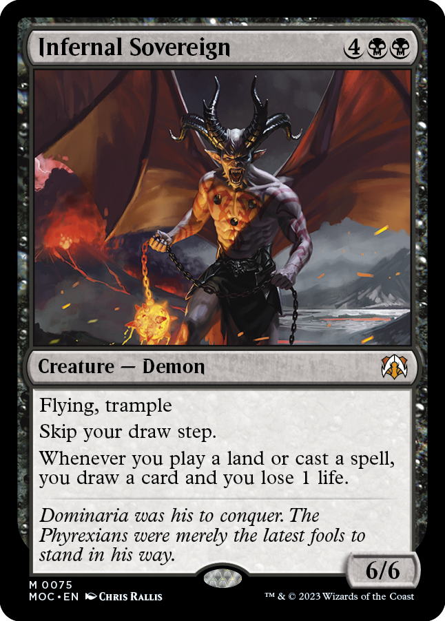 Infernal Sovereign [March of the Machine Commander] | Odin's Place