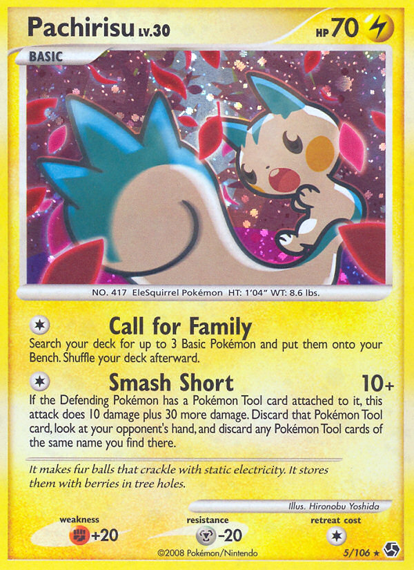Pachirisu (5/106) [Diamond & Pearl: Great Encounters] | Odin's Place