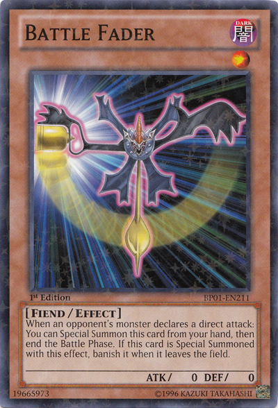 Battle Fader [BP01-EN211] Starfoil Rare | Odin's Place