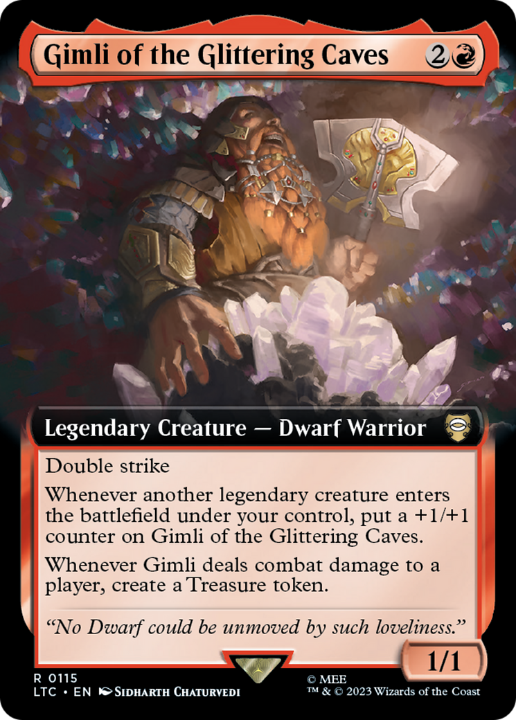 Gimli of the Glittering Caves (Extended Art) [The Lord of the Rings: Tales of Middle-Earth Commander] | Odin's Place