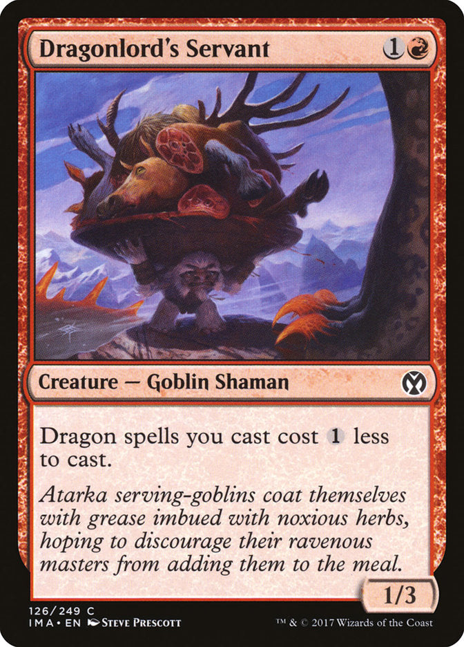 Dragonlord's Servant (126) [Iconic Masters] | Odin's Place