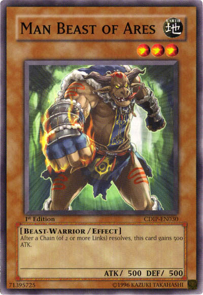 Man Beast of Ares [CDIP-EN030] Common | Odin's Place